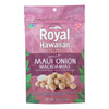 Royal Hawaiian Orchards - Macadamia Nuts Maui Onion - Case of 6-4 OZ