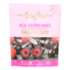 Tru Fru Real Raspberries Dipped In Dark Chocolate  - Case of 6 - 4.2 OZ Tru Fru Real Raspberries Dipped In Dark Chocolate  - Case of 6 - 4.2 OZ