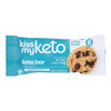 Kiss My Keto - Keto Bar Chocolate Cookie Dough - Case of 12-50 GRM