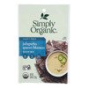 Simply Organic - Sauce Mix Jalapeno Queso Dressing Mix - Case of 12-.85 OZ