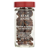 Morton and Bassett Seasoning - Star Anise - .6 oz - Case of 3 Morton and Bassett Seasoning - Star Anise - .6 oz - Case of 3