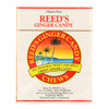 Reed's Ginger Beer Chewy Ginger Candy Rolls - Case of 20 - 2 oz Reed's Ginger Beer Chewy Ginger Candy Rolls - Case of 20 - 2 oz