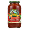 Walnut Acres Organic Sauces - Marinara with Herbs - Case of 12 - 25.5 Fl oz.