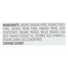 Happy Tot Toddler Food - Organic - Stage 4 - Banana Peach Prune and Coconut - 4.22 oz - case of 16 Happy Tot Toddler Food - Organic - Stage 4 - Banana Peach Prune and Coconut - 4.22 oz - case of 16