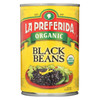 La Preferida Organic Black Beans - Case of 12 - 15 oz