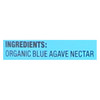 Wholesome Sweeteners Blue Agave - Organic Raw - Case of 2 - 176 oz.