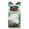 So Delicious Coconut Milk Beverage - Unsweetened - Case of 12 - 32 Fl oz.