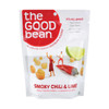 The Good Bean Crispy Crunchy Chickpea Snacks - Smoky Chili and Lime - Case of 12 - 2.5 oz.