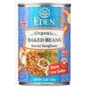 Eden Foods Baked Beans with Sorghum and Mustard Organic - Case of 12 - 15 oz.