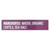 Westbrae Foods Organic Lentils Beans - Case of 12 - 15 oz.