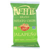 Kettle Brand Potato Chips - Jalapeno - Case of 12 - 8.5 oz.