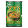 Amy's Organic Summer Corn & Vegetable Soup - Case of 12 - 14.5 oz