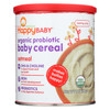 Happy Baby Happy Bellies Cereal - Organic Oatmeal - 7 oz - Case of 6