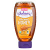 Wholesome Sweeteners Honey - Organic - Amber - Squeeze Bottle - 16 oz - case of 6