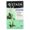 Stash Tea Green and White Fusion - 18 Tea Bags - Case of 6