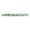 Manitoba Harvest Certified Organic Hemp Hearts Shelled Hemp Seed- Case of 6 - 12 oz