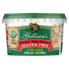 Gillian's Food Bread Crumbs - Italian Style - Case of 12 - 12 oz.