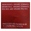 Truroots Organic Trio Rice - Accents Sprouted - Case of 6 - 8 oz. Truroots Organic Trio Rice - Accents Sprouted - Case of 6 - 8 oz.