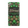 Divine Chocolate Bar - Dark Chocolate - 70 Percent Cocoa - Mint - 3.5 oz Bars - Case of 10