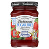 Dickinson - Preserves - Sugar Free Strawberry - Case of 6 - 8 oz