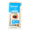 Suzie's Whole Grain Thin Cakes - Brown Rice - Case of 12 - 4.9 oz. Suzie's Whole Grain Thin Cakes - Brown Rice - Case of 12 - 4.9 oz.
