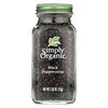 Simply Organic Black Peppercorns - Case of 6 - 2.65 oz.