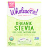 Wholesome Sweeteners Stevia - Organic - 35 count - 1.23 oz - case of 6 Wholesome Sweeteners Stevia - Organic - 35 count - 1.23 oz - case of 6