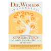 Dr. Woods Castile Bar Soap Ginger Citrus - 5.25 oz