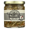 Mcclure's Pickles Relish - Spicy - Case of 6 - 9 oz