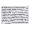 Late July Snacks Organic Multigrain Snack Chips - Red Hot Mojo - Case of 12 - 5.5 oz.