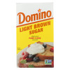 Domino Sugar - Light Brown - Case of 24 - 1 Lb
