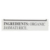 Rice Select Jasmati Rice - Organic - Case of 4 - 32 oz. Rice Select Jasmati Rice - Organic - Case of 4 - 32 oz.