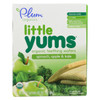 Plum Organics Little Yums - Spinach Apple and Kale - Case of 6 - 0.5 oz.