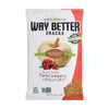 Way Better Snacks Tortilla Chips - Pumpkin Cranberry - Case of 12 - 6 oz.