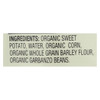 Earth's Best Organic Sweet Potato Garbanzo Barley Veggie and Protein Puree - Stage 2 - Case of 12 - 3.5 oz.