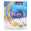 Rice Dream Original Rice Drink - Vanilla Organic - Case of 6 - 8 Fl oz.