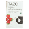 Tazo Tea Organic Tea - Sultry Strawberry - Case of 6 - 20 BAG