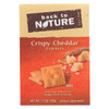 Back To Nature Crispy Cheddar - Case of 6 - 7.5 oz. Back To Nature Crispy Cheddar - Case of 6 - 7.5 oz.