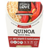Cucina and Amore - Quinoa Meals - Spicy Jalapeno and Roasted Peppers - Case of 6 - 7.9 oz.