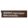 Lundberg Family Farms Sprouted Red Rice - Case of 6 - 1 lb.