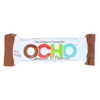 Ocho Organic Candy Bar - Caramel and Peanut - 1.4 oz - Case of 18