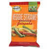 Good Health Veggie Straws - Jalapeno - Case of 10 - 6.75 oz.