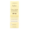 Babo Botanicals - Sunscreen - Daily Sheer - SPF 40 - 1.7 oz