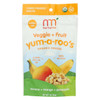 Nurturme Yum - A - Roo's Organic Toddler Snacks - Banana, Mango and Pineapple - Case of 6 - 1 oz.