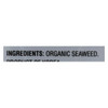 Gimme Seaweed Snacks 100% Organic Roasted Seaweed Sushi Nori - Wrap N' Roll - Case of 12 - .81 oz