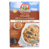 Dr. McDougall's Thick Cut Organic Maple Brown Sugar Oatmeal - Case of 8 - 8.4 oz.