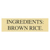 Holgrain Brown Rice Crackers Unsalted - Case of 6 - 4.5 oz.