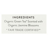 Choice Organic Teas Organic Tea - Jasmine Green - Case of 6 - 16 count
