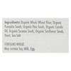 Natural Nectar Organic Crispbread Crackers - Pumpkin Seed and Whole Grains - Case of 10 - 5.29 oz.
