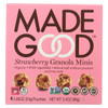 Made Good Granola Minis - Strawberry - Case of 6 - 3.4 oz. Made Good Granola Minis - Strawberry - Case of 6 - 3.4 oz.
